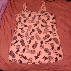 Pineapple tank top